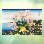 葛飾北斎 – 御殿山、東海道、品川 ウィンドウサイン (シート3)