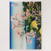 葛飾北斎 – 御殿山、東海道、品川 ジグソーパズル (縦)