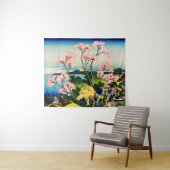 葛飾北斎 – 御殿山、東海道、品川 タペストリー (インサイチュ(横))