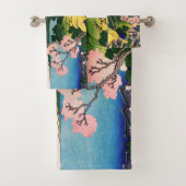 葛飾北斎 – 御殿山、東海道、品川 バスタオルセット (インサイチュ)