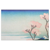 葛飾北斎 – 御殿山、東海道、品川 ファブリック (ファットクウォーター)