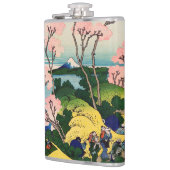 葛飾北斎 – 御殿山、東海道、品川 フラスク (左)