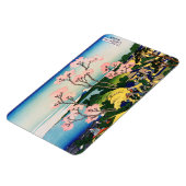 葛飾北斎 – 御殿山、東海道、品川 マグネット (左側)