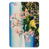 葛飾北斎 – 御殿山、東海道、品川 マグネット (縦)