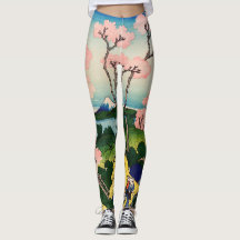 葛飾北斎 – 御殿山、東海道、品川