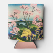 葛飾北斎 – 御殿山、東海道、品川 缶クーラー (正面)