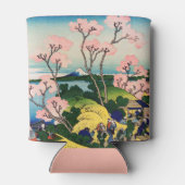 葛飾北斎 – 御殿山、東海道、品川 缶クーラー (裏面)