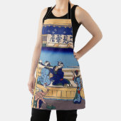 葛飾北斎 – 東海道・吉田 エプロン (インサイチュ)