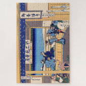 葛飾北斎 – 東海道・吉田 ジグソーパズル (縦)