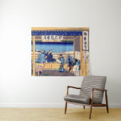 葛飾北斎 – 東海道・吉田 タペストリー (インサイチュ(横))