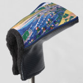 葛飾北斎 – 東海道・金屋の富士 ゴルフヘッドカバー (3/4 正面)