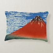 葛飾北斎 - 気持ちの良い風、晴れた朝 アクセントクッション (裏面)