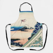 葛飾北斎 - 江戸浅草本願寺 エプロン (正面)