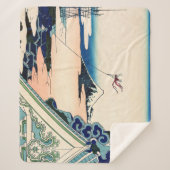 葛飾北斎 – 江戸浅草本願寺 シェルパブランケット (正面)