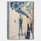 葛飾北斎 – 江戸浅草本願寺 スローブランケット (正面縦)