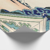 葛飾北斎 – 江戸浅草本願寺 ラッピングペーパー (角)