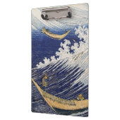 葛飾北斎。海波 クリップボード (左)