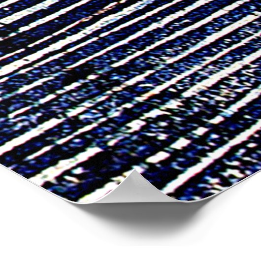 葛飾北斎。海波 ポスター (角)