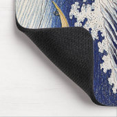 葛飾北斎。海波 マウスパッド (コーナー)