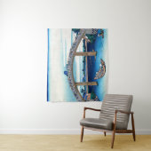 葛飾北斎 - 深川の万年橋下 タペストリー (インサイチュ)