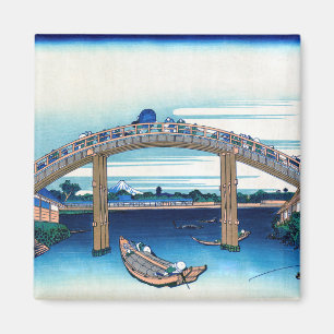 葛飾北斎 – 深川万年橋下 マグネット