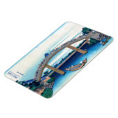 葛飾北斎 – 深川万年橋下 マグネット (左側)