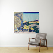 葛飾北斎 – 温田の水車場 タペストリー (インサイチュ(横))