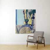 葛飾北斎 – 温田の水車場 タペストリー (インサイチュ)