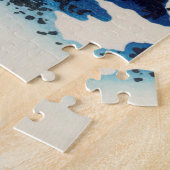 葛飾北斎 – 犬目峠 ジグソーパズル (側面)