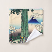葛飾北斎 – 甲斐三島峠 バスタオルセット (ウォッシュタオル)