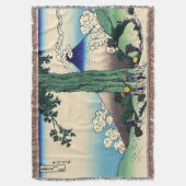 葛飾北斎 – 甲斐国三島峠 スローブランケット (正面縦)