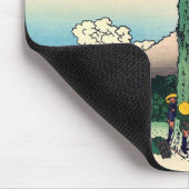 葛飾北斎 – 甲斐国三島峠 マウスパッド (コーナー)