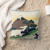 葛飾北斎 – 甲斐国犬目峠 クッション (ブランケット)