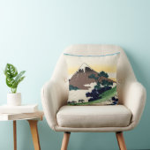 葛飾北斎 – 甲斐国犬目峠 クッション (椅子)