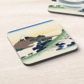 葛飾北斎。甲斐国犬目峠 コースター (左側)