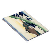 葛飾北斎。甲斐国犬目峠 ノートブック (右側)