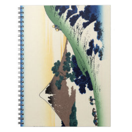 葛飾北斎。甲斐国犬目峠 ノートブック