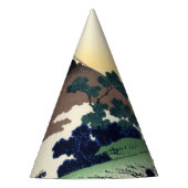 葛飾北斎。甲斐国犬目峠 パーティーハット (正面)