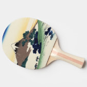 葛飾北斎。甲斐国犬目峠 卓球ラケット (横)