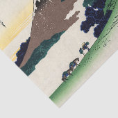 葛飾北斎 – 甲斐国犬目峠 薄葉紙 (詳細)