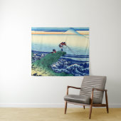 葛飾北斎 – 甲斐国鍛治川 タペストリー (インサイチュ(横))