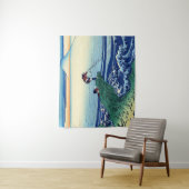 葛飾北斎 – 甲斐国鍛治川 タペストリー (インサイチュ)