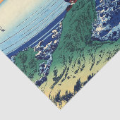 葛飾北斎 – 甲斐国鍛治川 薄葉紙 (詳細)