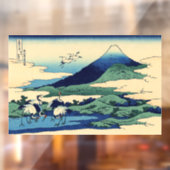 葛飾北斎 – 相模国梅川 ウィンドウサイン (シート2)