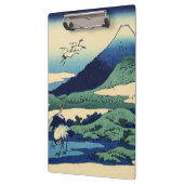 葛飾北斎 – 相模国梅川 クリップボード (左)