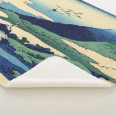 葛飾北斎 – 相模国梅川 シェルパブランケット (3/4)