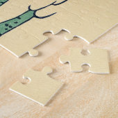 葛飾北斎 – 相模国梅川 ジグソーパズル (側面)