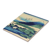 葛飾北斎 – 相模国梅川 タイル (側面)