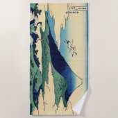 葛飾北斎 – 相模国梅川 ビーチタオル (正面)