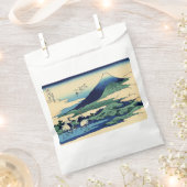 葛飾北斎 – 相模国梅川 フェイバーバッグ (クリップ留めされた状態)